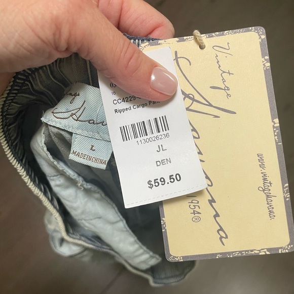 Vintage Havana Tencel Joggers - Picture 3 of 5